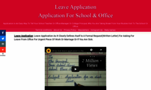 Leaveapplications.com thumbnail