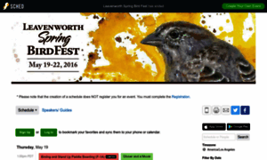 Leavenworthspringbirdfest2016.sched.org thumbnail