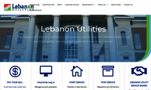 Lebanon-utilities.com thumbnail