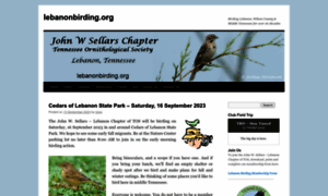 Lebanonbirding.org thumbnail