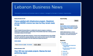 Lebanonbusinessnews.blogspot.com thumbnail