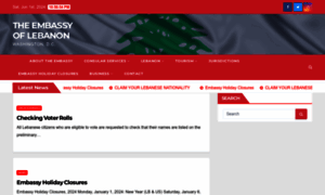 Lebanonembassyus.org thumbnail