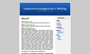Lebanontravelagencies.wordpress.com thumbnail