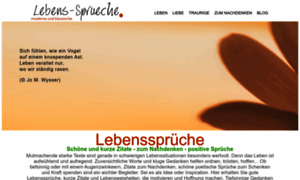 Lebenssprueche.com thumbnail