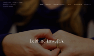 Leblancfamilylaw.com thumbnail