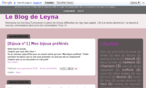 Leblogdeleyna.blogspot.fr thumbnail