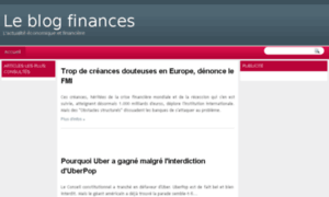 Leblogfinances.blogspot.fr thumbnail