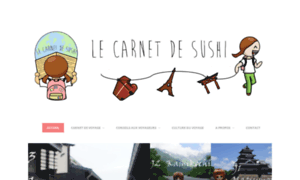 Lecarnetdesushi.com thumbnail