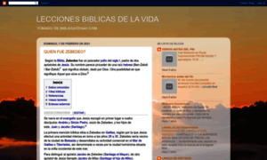 Leccionesbiblicasdelavida.blogspot.com thumbnail