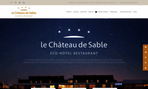 Lechateaudesablehotel.fr thumbnail