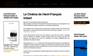 Lecinemadehenrifrancoisimbert.com thumbnail