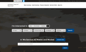 Lecknerfordofmarshall.com thumbnail