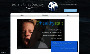 Leclairefamilydentistry.com thumbnail