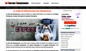 Lecoindesentrepreneurs.fr thumbnail