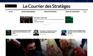 Lecourrierdesstrateges.fr thumbnail