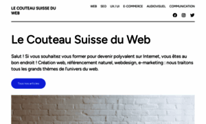 Lecouteausuisseduweb.com thumbnail