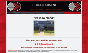 Lecrecruitment.com.au thumbnail