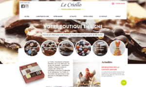 Lecriollo-chocolatier.com thumbnail