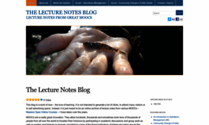 Lecturenotesblog.wordpress.com thumbnail