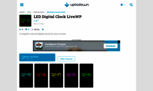 Led-digital-clock-livewp.en.uptodown.com thumbnail