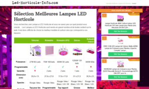 Led-horticole-info.com thumbnail