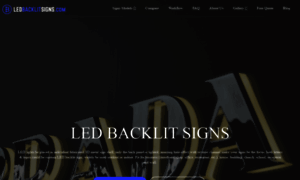 Ledbacklitsigns.com thumbnail