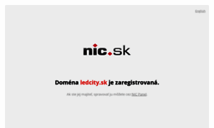 Ledcity.sk thumbnail