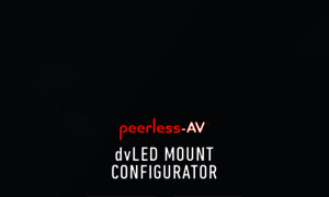 Ledconfigurator.peerless-av.com thumbnail
