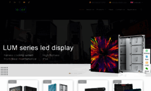 Leder-leddisplay.com thumbnail