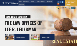 Ledermanlaw.com thumbnail