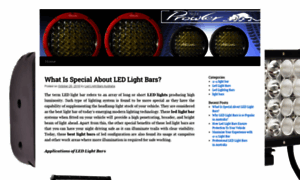 Ledlightingbar.wordpress.com thumbnail