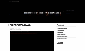 Ledprosworldwide.com thumbnail