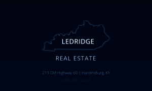 Ledridgerealestate.com thumbnail