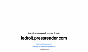 Ledroit.newspaperdirect.com thumbnail