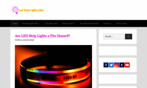 Ledstriplightsidea.com thumbnail