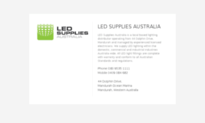 Ledsuppliesaustralia.com.au thumbnail