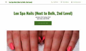 Lee-spa-nails-and-salon-ridgeland.business.site thumbnail