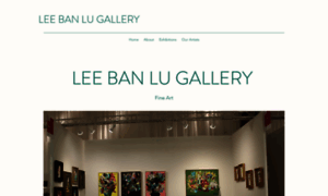 Leebanlugallery.com thumbnail