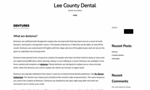 Leecountydental.com thumbnail