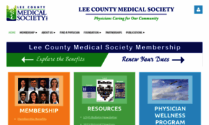 Leecountymedicalsociety.org thumbnail