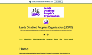 Leedsdisabledpeoplesorg.home.blog thumbnail