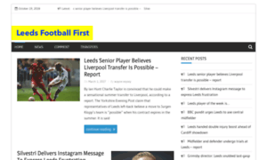 Leedsfootballfirst.com thumbnail