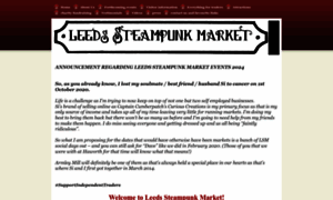 Leedssteampunkmarket.co.uk thumbnail