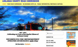 Leelanaucountyroads.org thumbnail