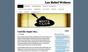 Leerebelwriters.com thumbnail