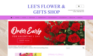 Leesflowerandgifts.com thumbnail