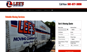 Leesmovingcompany.com thumbnail