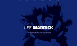 Leewarrick.com thumbnail