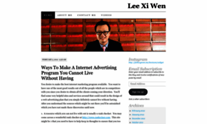 Leexiwen.wordpress.com thumbnail