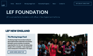 Lef-foundation.org thumbnail